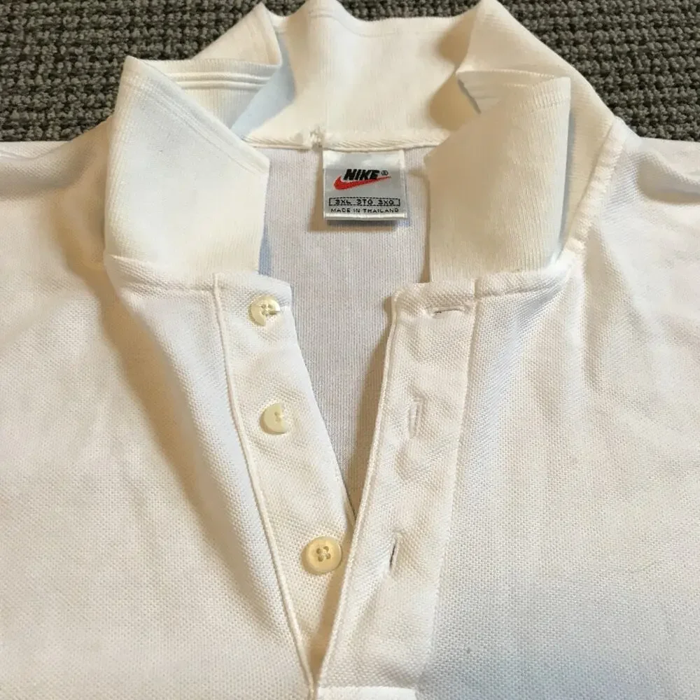 Nike Dri-Fit Polo 3XL Bleach‎ White